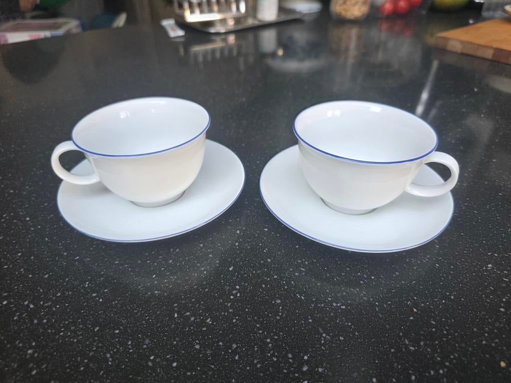 Thomas prima aqua theekopjes, Ophalen of Verzenden, Zo goed als nieuw, Bord(en), Overige stijlen