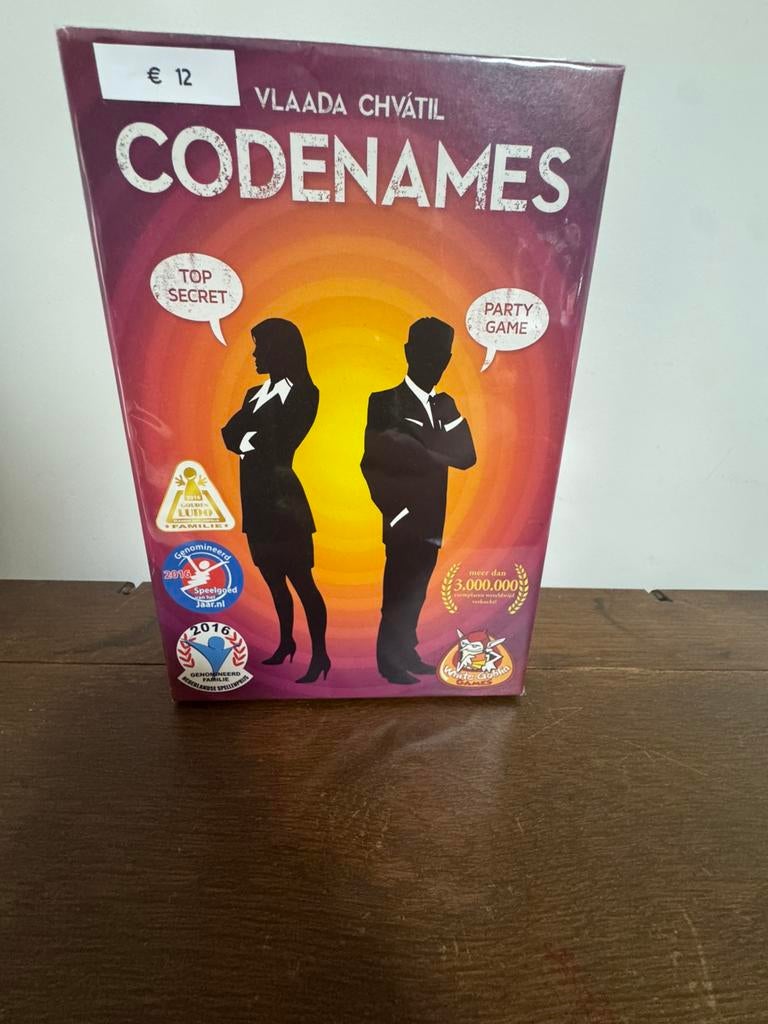 Codenames Party Spel, Hobby en Vrije tijd, Vijf spelers of meer, Ophalen of Verzenden, Zo goed als nieuw