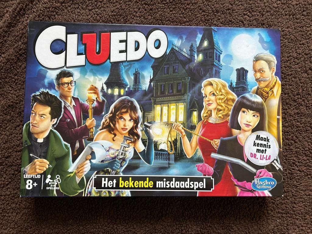 Cluedo, Hobby en Vrije tijd, Gezelschapsspellen | Bordspellen, Ophalen of Verzenden, Zo goed als nieuw