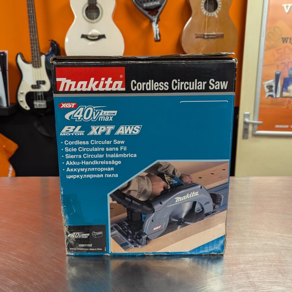 Makita HS011GZ 40V Max Cirkelzaag 270mm Body NIEUW, Makita, Nieuw, Support@makita.com, Makita Corporation, 3-11-8, Sumiyoshi-cho, 
Anjo, Aichi 446-8502
Japan