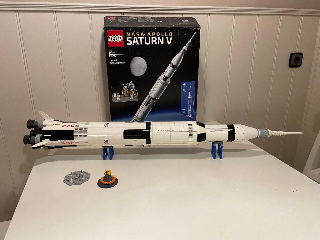Lego Nasa Apollo Saturn V 21309, Ophalen, Lego, Compleet, Complete set