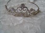 bruids diadeem kroontje nr WW 300, Verzenden, Zo goed als nieuw, Wit, Accessoires