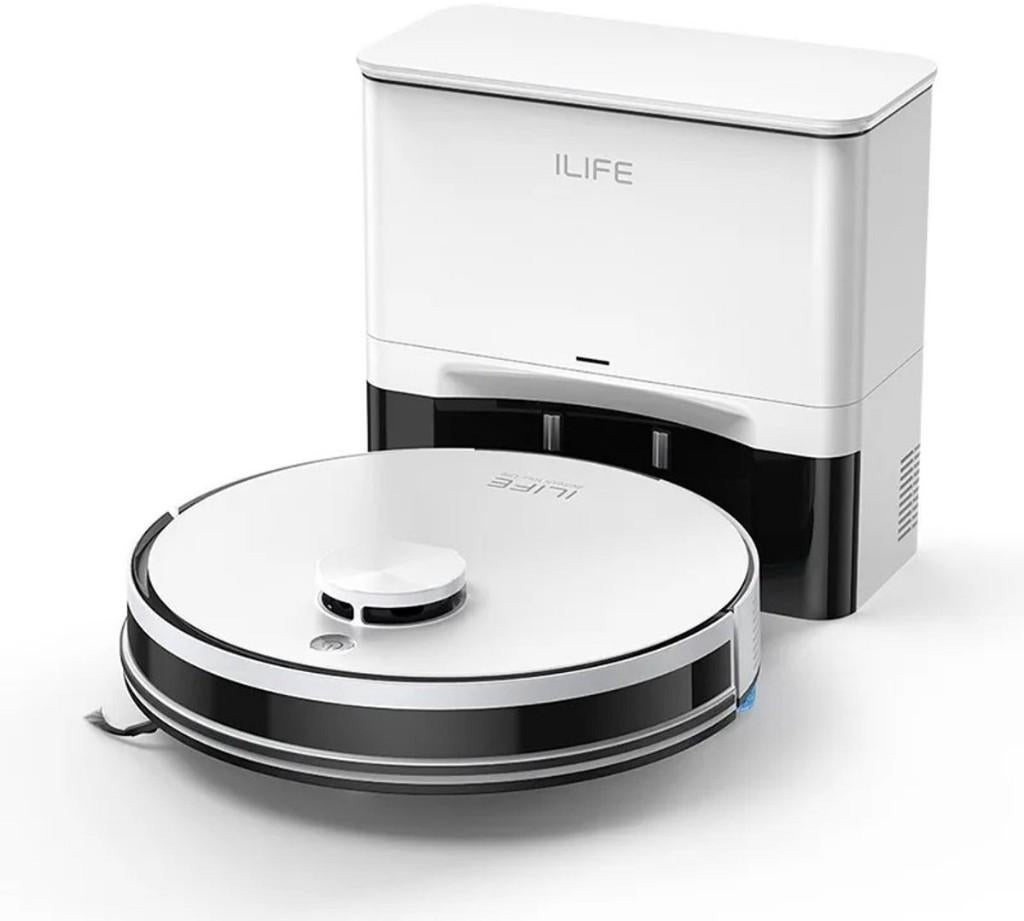 ILIFE A30 Pro Aspiradora y Trapeador, Estación de Autovaciado para 60