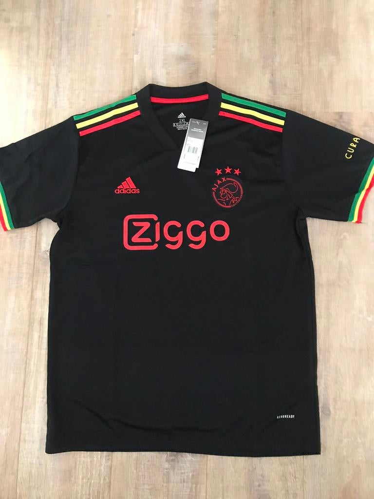 Ajax bob Marley retro maat XXL, Groter dan maat XL, Ophalen of Verzenden, Nieuw, Shirt