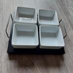 Schaaltjes + tray entree dishes Home Collection hapjes saus, Ophalen of Verzenden, Zo goed als nieuw, Overige stijlen, Schaal of Schalen