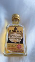 BOKMA citroen jenever flesje, miniatuur (#19), Ophalen of Verzenden, Nieuw, Gebruiksvoorwerp