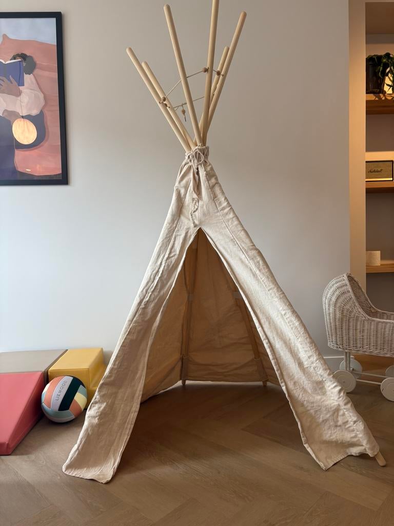 Vilac tipi speeltent, ecru/naturel, Ophalen of Verzenden, Zo goed als nieuw