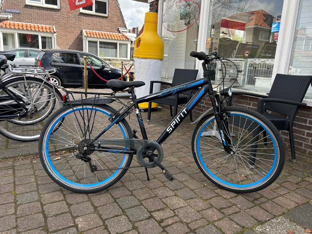 Spirit Delta 26 inch 6 versnellingen, Fietsen en Brommers, Fietsen | Jongens, Zo goed als nieuw, 26 inch of meer, Versnellingen