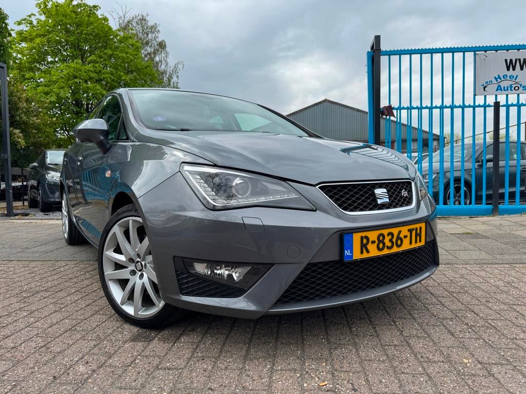 Seat Ibiza 1.4 TSI FR Aut Clima Elek Pakket Lmv Navi Cruise, Auto's, Euro 5, Gebruikt, Zwart, 4 cilinders