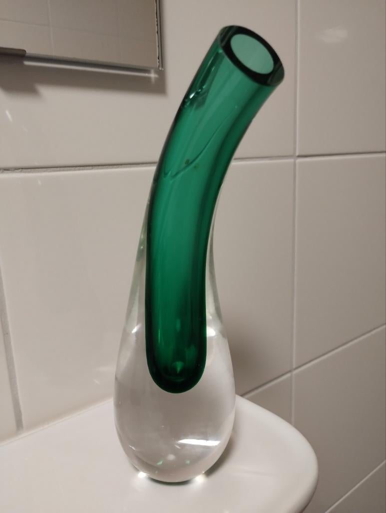Flavio Poli (1900-1984) voor Murano Sommerso vaas, Antiek en Kunst, Ophalen of Verzenden