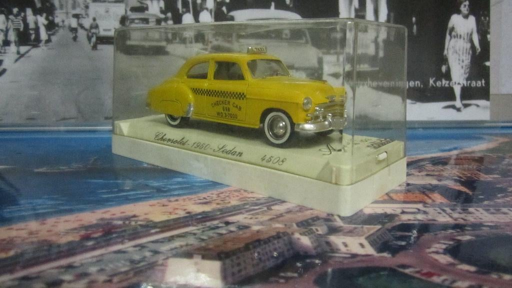 CHEVROLET 1950 SEDAN U.S.A. TAXI, Ophalen of Verzenden, Nieuw, Auto, Solido