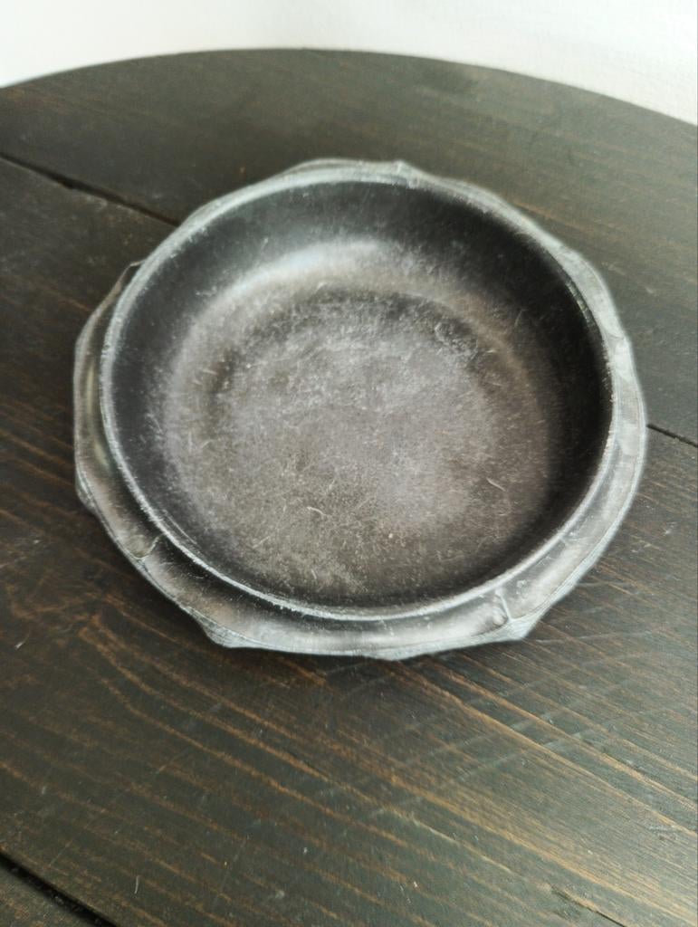 Brocante Zinken Schaaltje - Decoratief en Authentiek, Ophalen of Verzenden