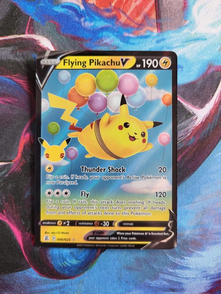 Flying Pikachu - Celebrations #006/025, Ophalen of Verzenden, Zo goed als nieuw