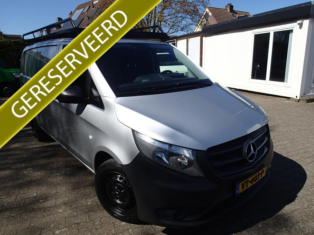 Mercedes-Benz Vito 111 CDI Lang VOORZIEN VAN AIRCO+RVS IMPER, Voorwielaandrijving, Euro 5, Stof, Gebruikt