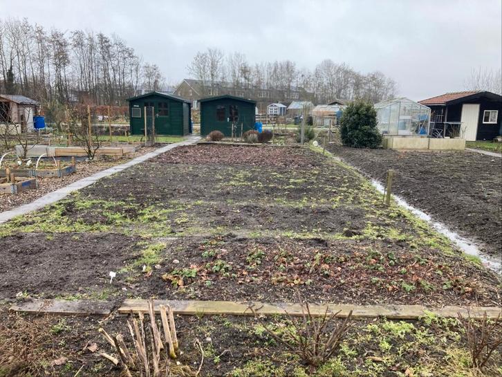 Beschikbare volkstuin in Muiden, Tuin en Terras, Overige Tuin en Terras, Nieuw, Ophalen