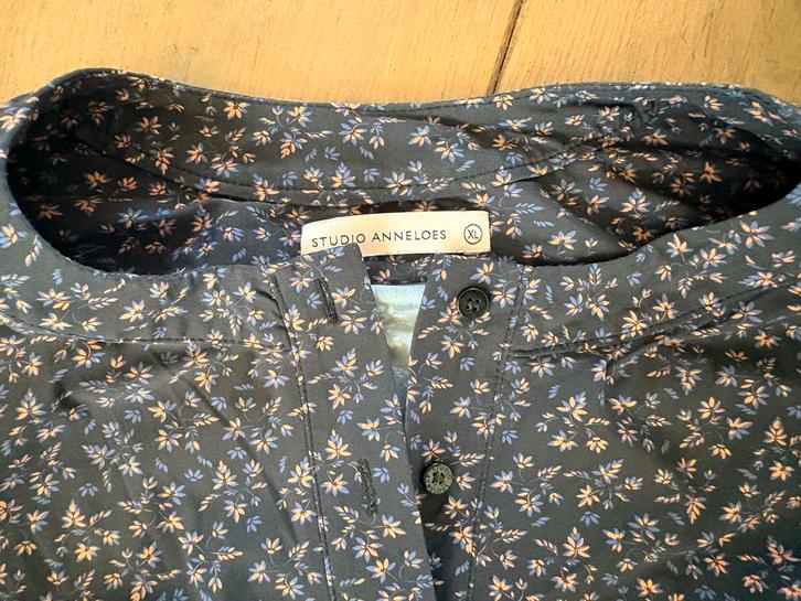 Studio Anneloes blouse maat XL, Kleding | Dames, Blouses en Tunieken, Gedragen, Maat 46/48 (XL) of groter, Blauw, Verzenden