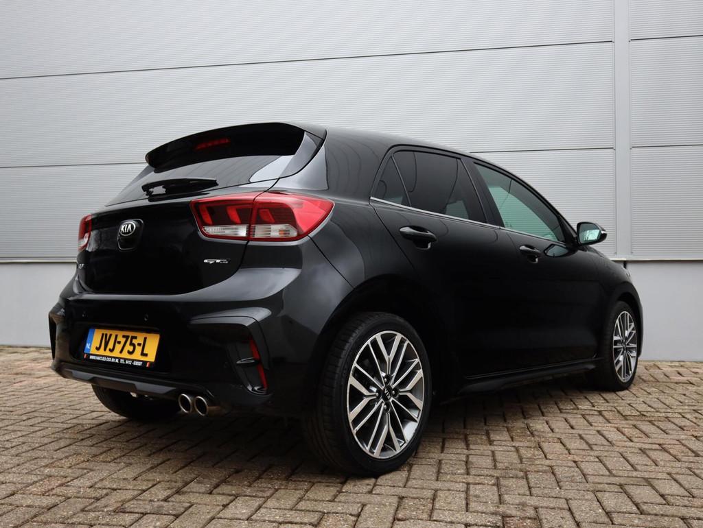 Kia Rio 1.0 TGDI GT-Line 5drs. (Vol-Opties!) 1e eigenaar, Auto's, Kia, Voorwielaandrijving, Gebruikt, Met garantie (alle), Leder en Stof