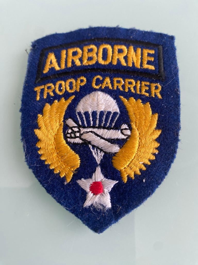 Airborne Troop Carrier badge, Ophalen of Verzenden, Luchtmacht, Amerika, Embleem of Badge