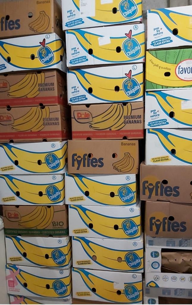 Bananendozen, Doe-het-zelf en Verbouw, Kratten en Dozen, Doos, 50 tot 75 cm, Ophalen of Verzenden, Minder dan 40 cm