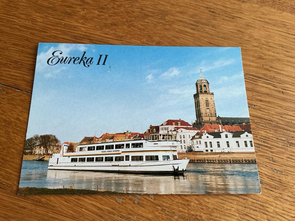 S472 Rederij EUREKA Deventer, Verzamelen, Ansichtkaarten | Nederland, Ophalen of Verzenden, Overijssel