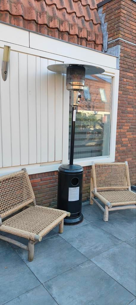 Gas heater terrasverwarming te huur, Ophalen