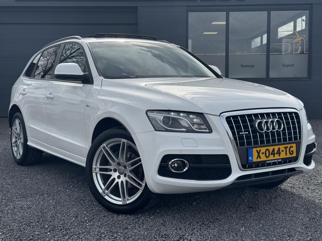 Audi Q5 2.0 TFSI quattro Pro Line S 1e Eigenaar,Pano,Camera,, Auto's, Audi, Automaat, Gebruikt, Zwart, 4 cilinders