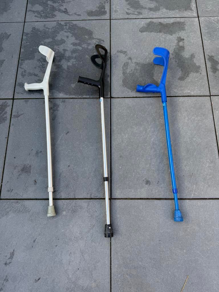 Elleboogkrukken elleboogkruk elleboog loop kruk krukken, Diversen, Loopkrukken, Ophalen of Verzenden, Zo goed als nieuw