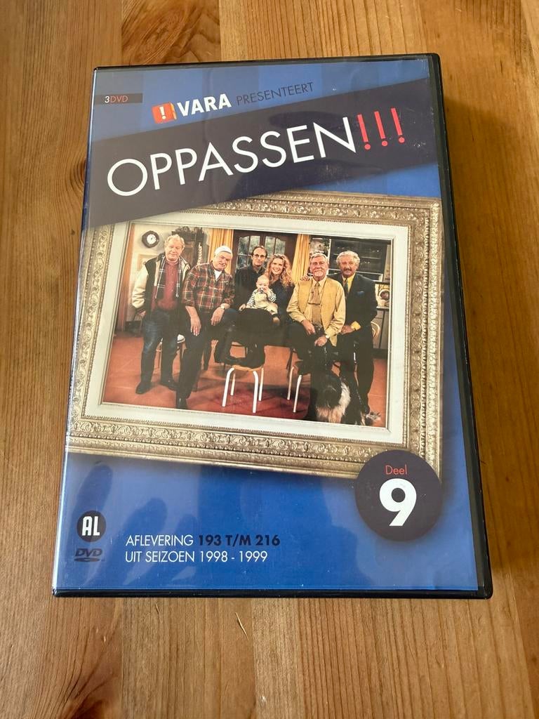 Oppassen complete seizoen 9 box dvd origineel 3 disc, Alle leeftijden, Verzenden, Gebruikt, Boxset