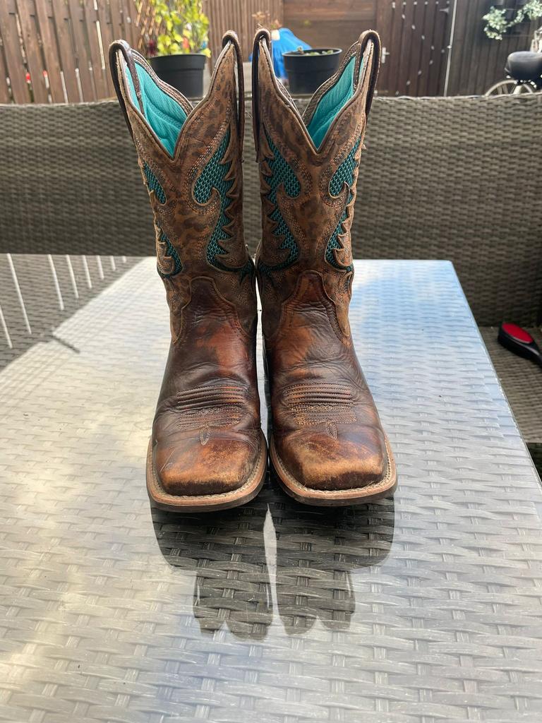 Ariat laarsen maat 36,5, Gebruikt, Kinderen, Ophalen of Verzenden, Western