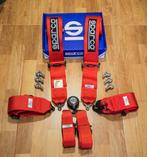 Sparco 6-punts gordel H-3 FIA - Blauw zwart rood, Auto diversen, Tuning en Styling, Ophalen of Verzenden
