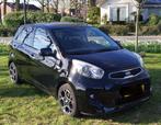 Kia Picanto 1.2 Cvvt 5-DRS 2015 Zwart, Auto's, Kia, Voorwielaandrijving, Euro 5, Stof, Zwart