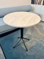 Marmeren ronde tafel design bistro stalen poot, Ophalen, 50 tot 100 cm, Rond, 50 tot 100 cm