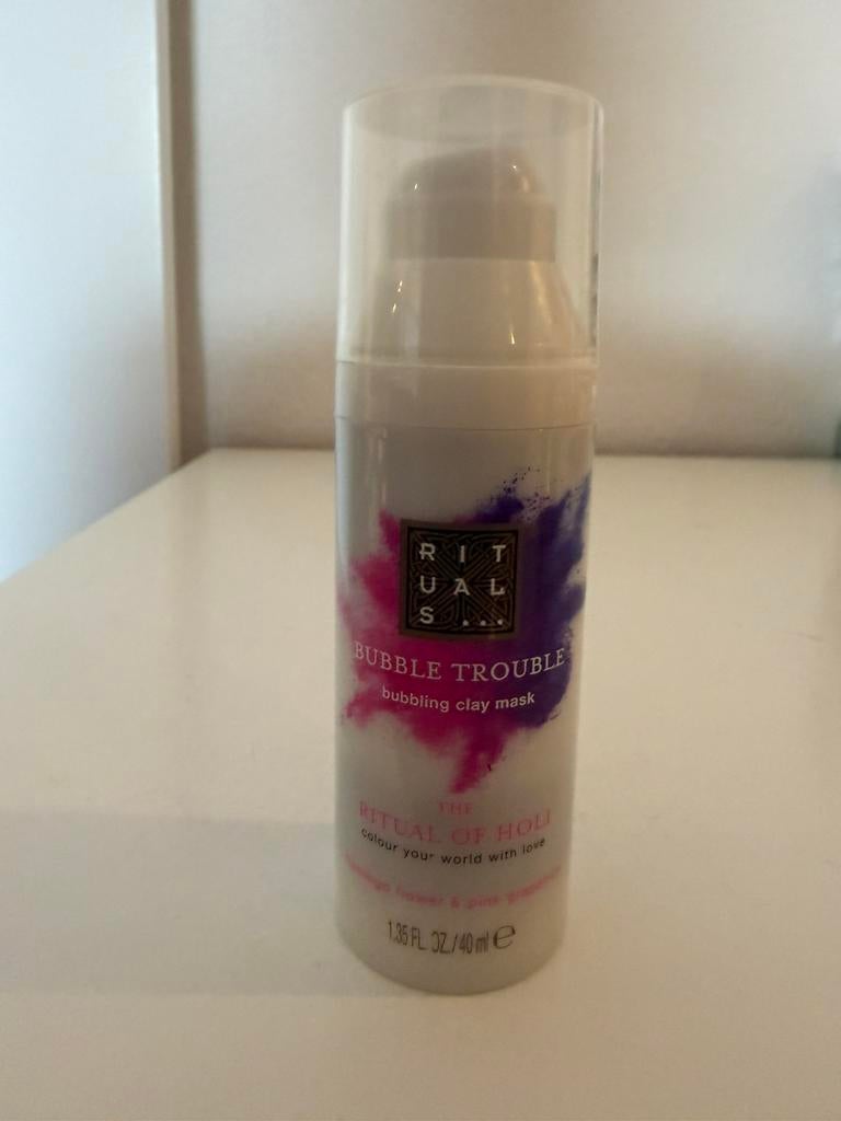Nieuw Rituals Holi bubble trouble bubbling clay mask 40ml, Sieraden, Tassen en Uiterlijk, Uiterlijk | Lichaamsverzorging, Ophalen of Verzenden