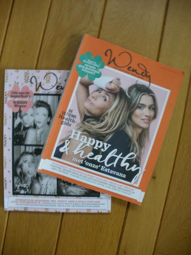 Wendy Glossy - 2 stuks -, Boeken, Tijdschriften en Kranten, Zo goed als nieuw, Ophalen of Verzenden