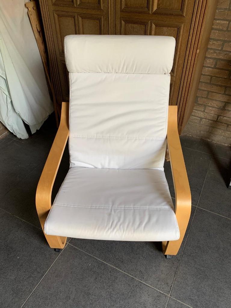 Ikea Poang fauteuil, Ophalen, Gebruikt, 75 tot 100 cm, 50 tot 75 cm