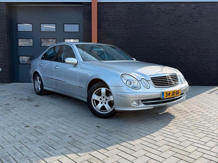 Mercedes-Benz E-klasse 240 Avantgarde | 2002 | 1e Eig. | NL, Auto's, Mercedes-Benz, Bedrijf, Te koop, E-Klasse, ABS, Airbags, Airconditioning
