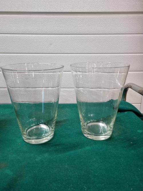 vazen van glas 2 stuks, Ophalen of Verzenden, 'T Olde Gre-j, Info@toldegrej.nl, Endepoelstraat 20f Didam