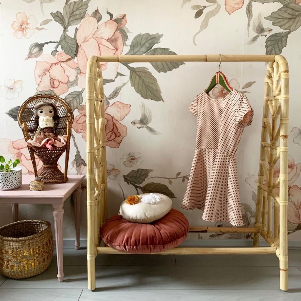 Rotan kledingrek voor kinderen van Leo & Moon, Ophalen of Verzenden, Zo goed als nieuw