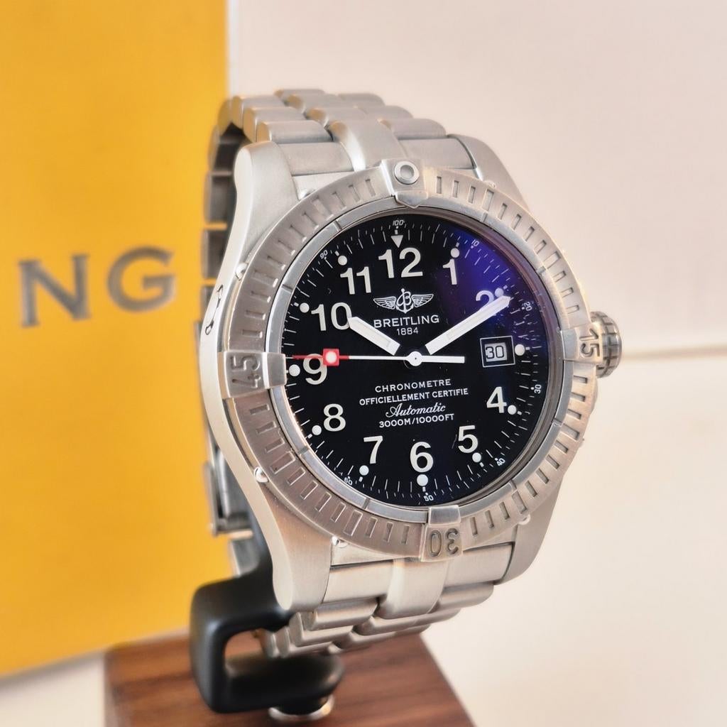 Breitling Seawolf - E17370, Ophalen of Verzenden, Zo goed als nieuw, Breitling