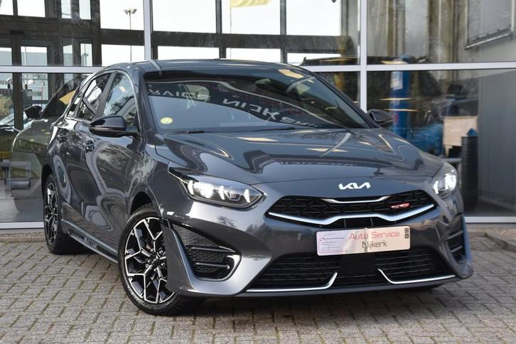 Kia Ceed 1.6 T-GDi GT Aut. Leder Nav. Led Camera Pdc Voll, Auto's, Kia, Bedrijf, Te koop, (Pro) Cee d, 360° camera, ABS, Achteruitrijcamera