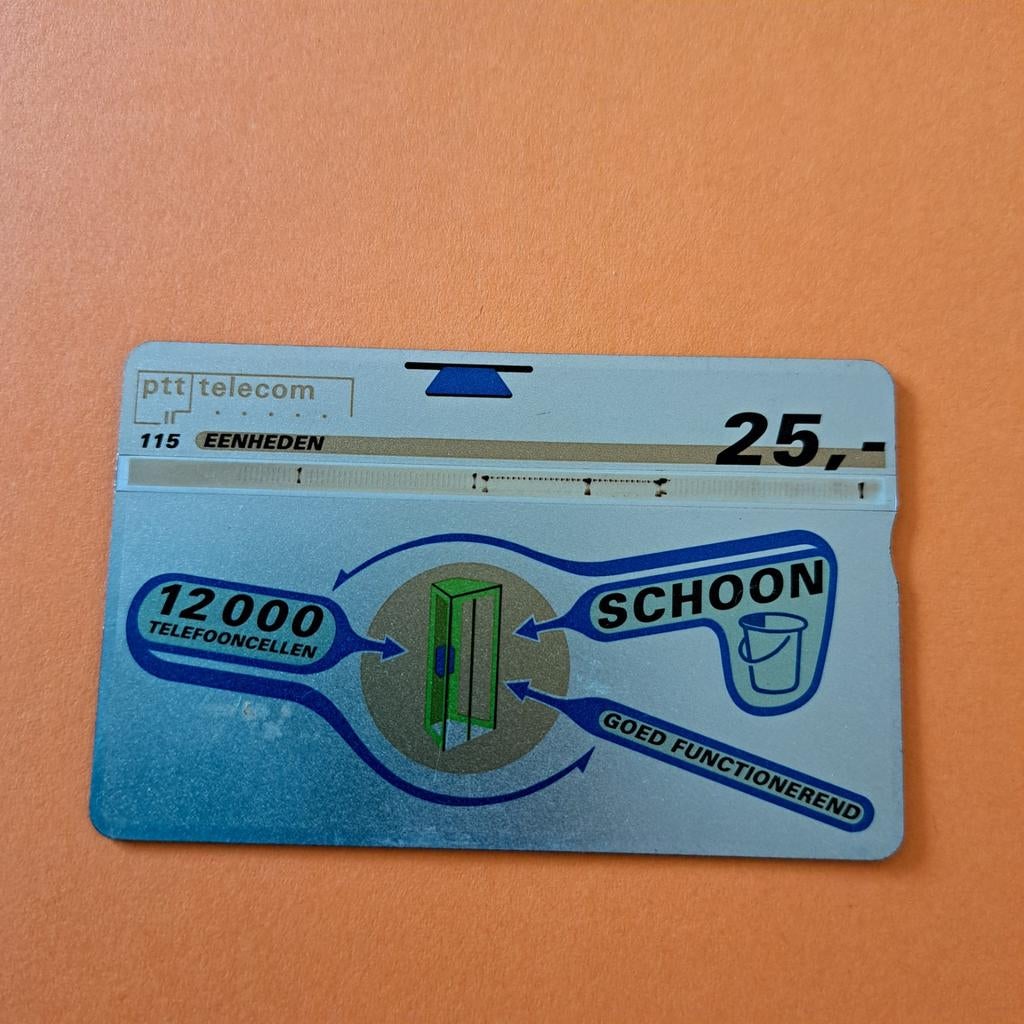 PTT Telecom telefoonkaart 25,-, Ophalen of Verzenden, Nederland