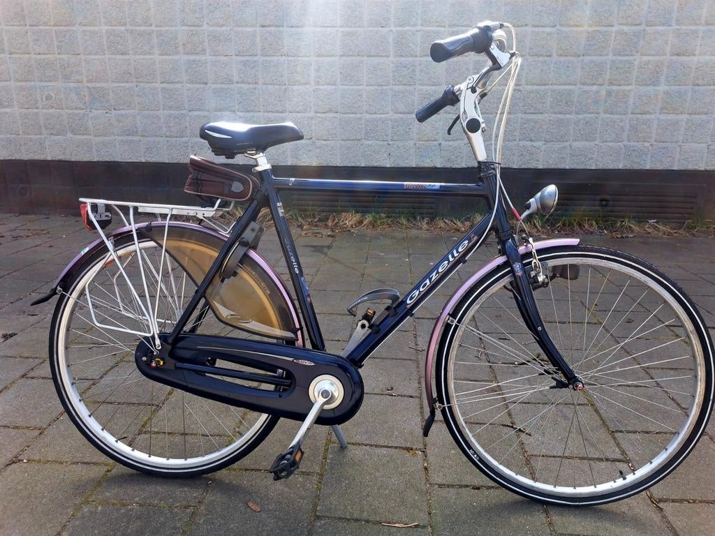 Gazelle⭐️28inch 7V, (XLFrameMaat 61cm)Nette Complete Staat, Ophalen, Versnellingen, Zo goed als nieuw, 57 tot 61 cm