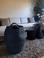 Grote grof geweven mand H&M Home, Ophalen of Verzenden, Zo goed als nieuw, Rond, Overige materialen