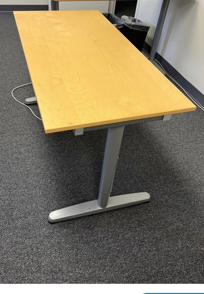 Ikea galant bureau 120 x 80, Huis en Inrichting, Bureaus, Gebruikt, IKEA, In hoogte verstelbaar, Ophalen