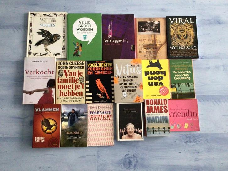 Boeken beginnend met de letter V, Boeken, Partijen en Verzamelingen, Zo goed als nieuw, Ophalen of Verzenden