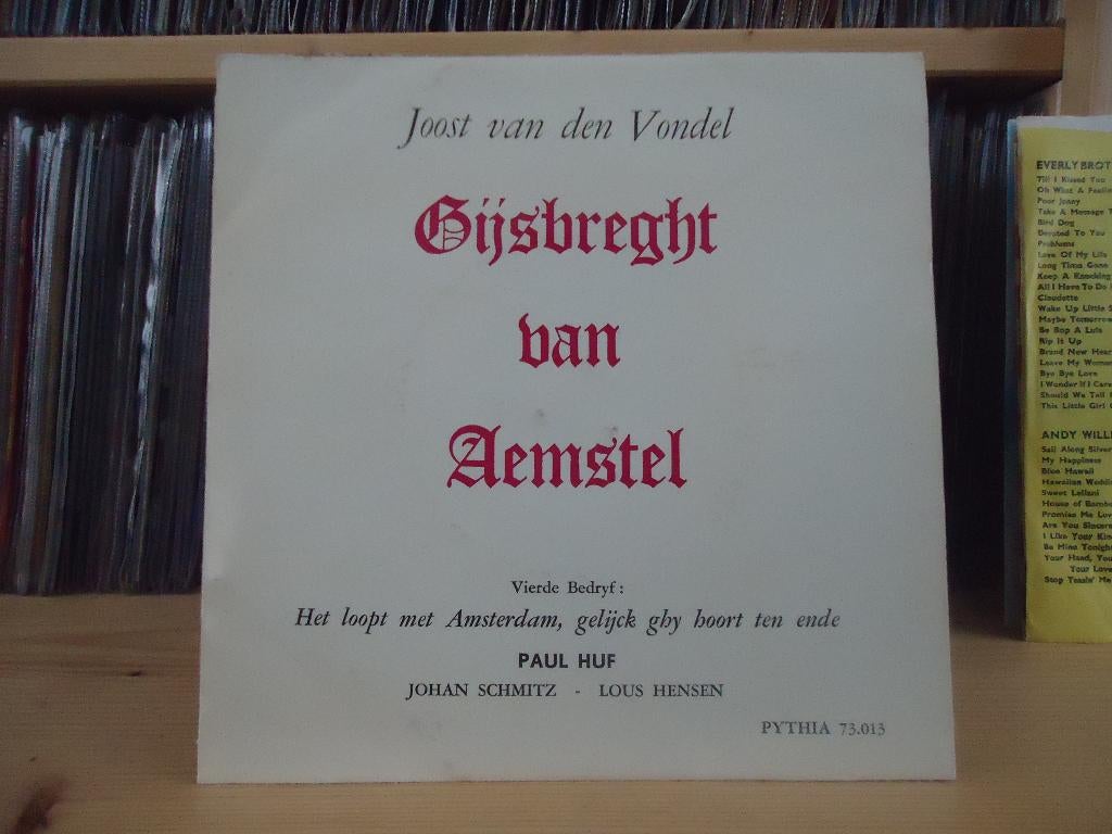 7" Single Gijsbreght Van Aemstel - 4e bedrijf, Gebruikt, 7 inch, Single, Ophalen of Verzenden