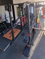 ATX Power Rack 820 - 125kg weightstack + alle toebehoren, Ophalen, Benen, Gebruikt, Krachtstation
