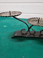 Kandelaar voor drie stompkaarsen vintage, Ophalen of Verzenden, 'T Olde Gre-j, Info@toldegrej.nl, Endepoelstraat 20f Didam