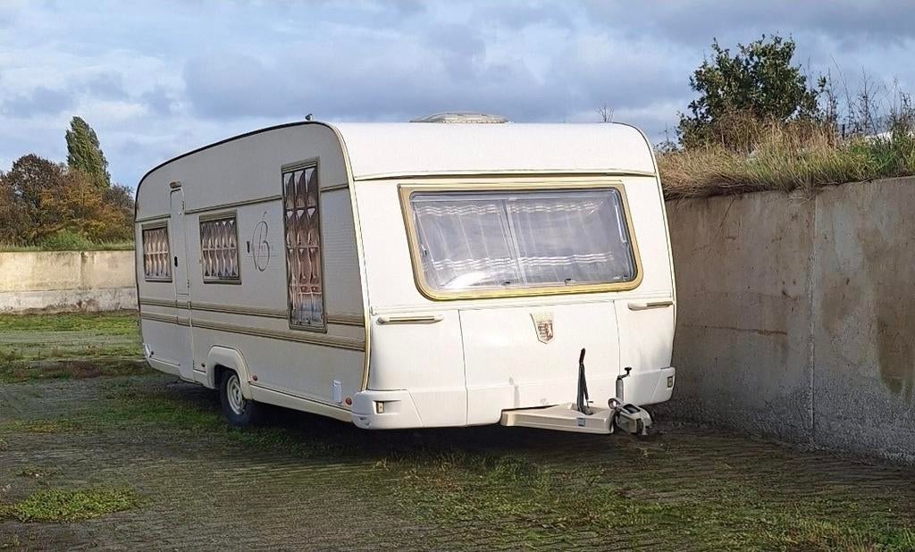 Zeer nette Tabbert 23T Baronesse, Rondzit, Tabbert, Gascomfoor, Dwarsbed