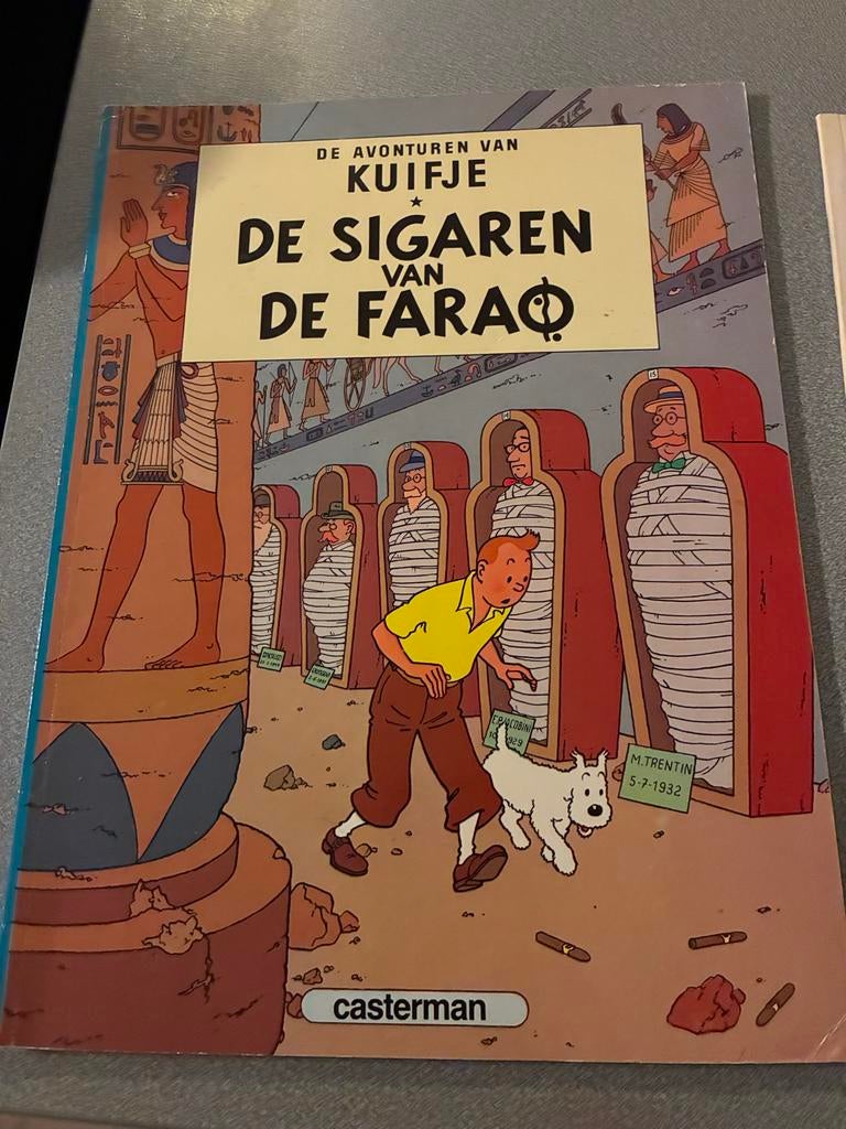 Kuifje: De Sigaren van de Farao, Boeken, Stripboeken, Eén stripboek, Ophalen of Verzenden, Gelezen